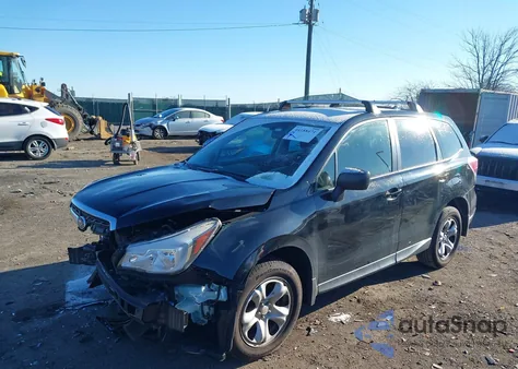 2018 Subaru Forester 2.5I from USA, damaged, VIN JF2SJAAC1JH576110